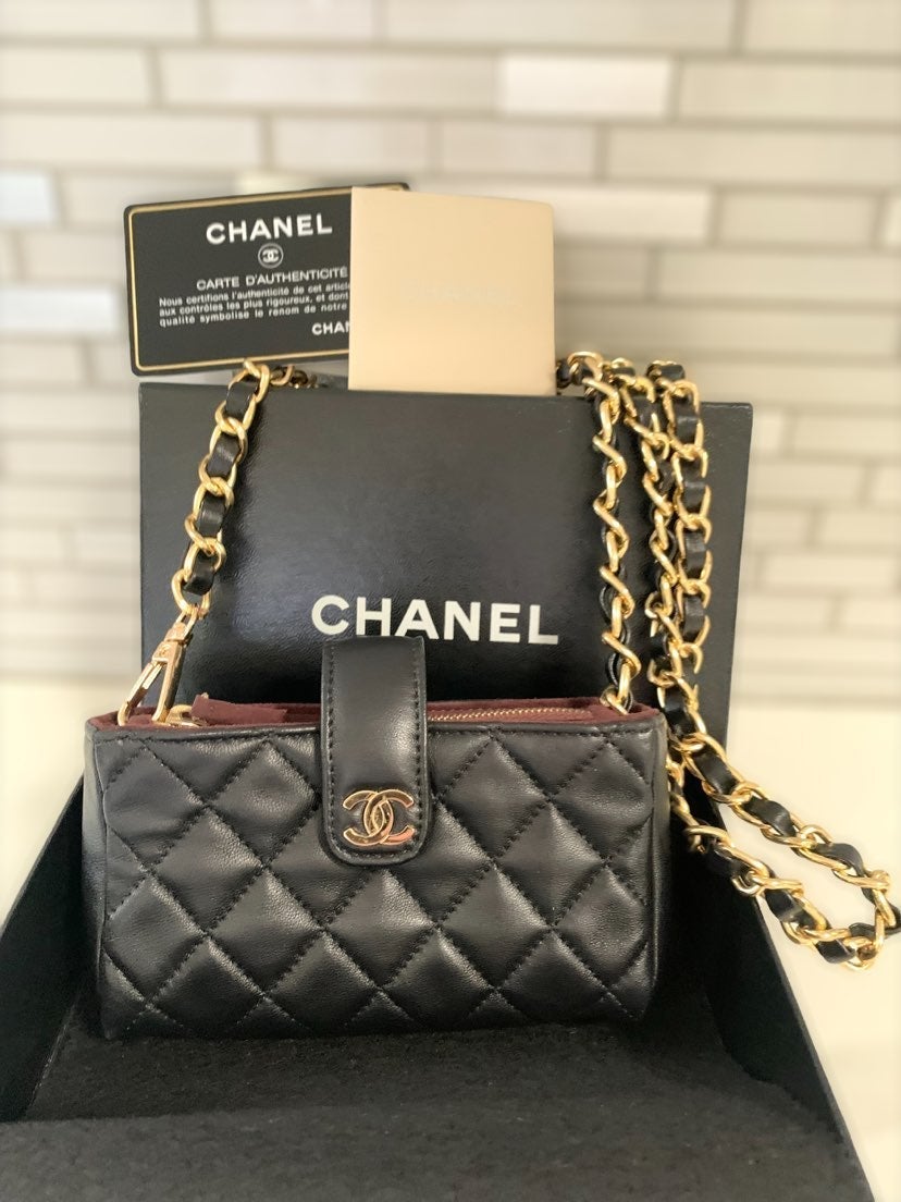 CHANEL COIN CARD HOLDER