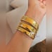 Stainless Steel Japanese watch luxury brand bracelet snake watch NWT