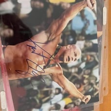 Kurt Angle autograph