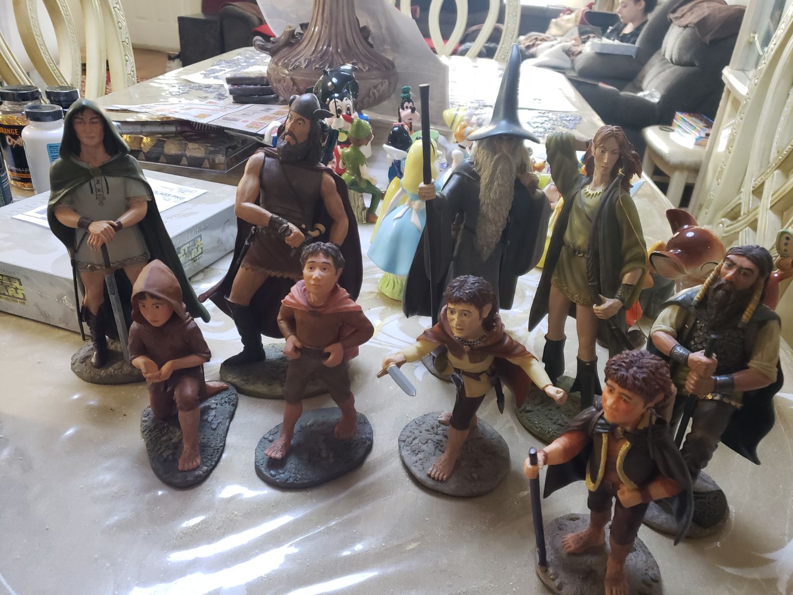 Lord of the Rings figurines