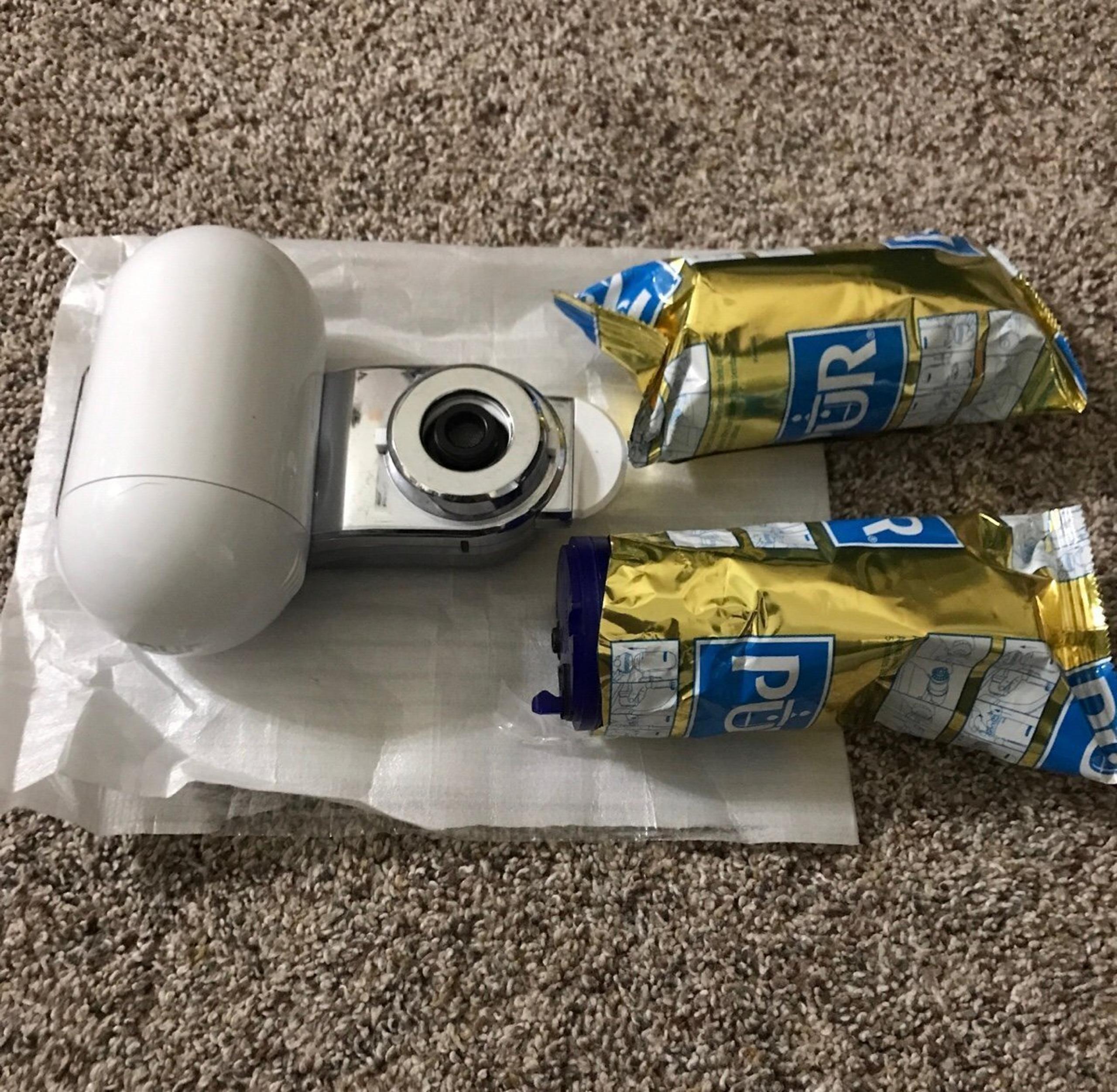 PUR water filter system faucet mount & 2 filter open box NEW kids boys kitchen