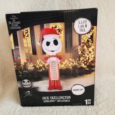 NWT Christmas Airblown Inflatables Yard Decoration Disney NMBC Jack Skellington