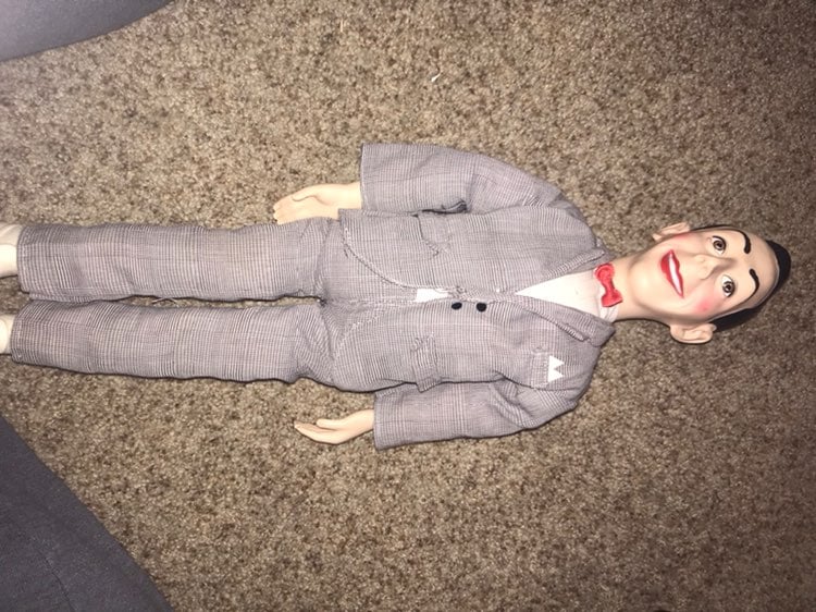 VINTAGE PEE WEE HERMAN VENTRILOQUIST RAG