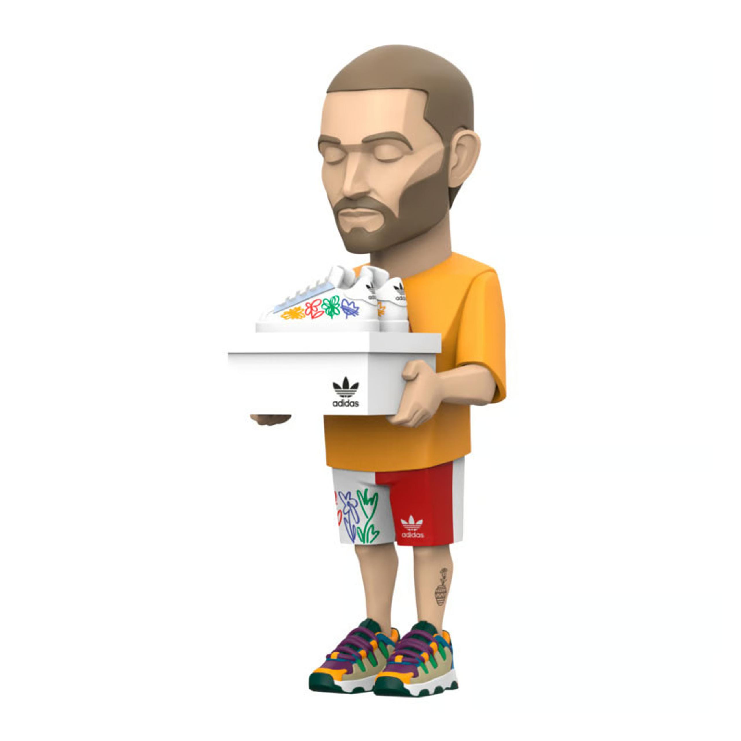 Mighty Jaxx Adidas Sean Wotherspoon 8" YARMS Originals Vinyl Art Toy Danil YAD