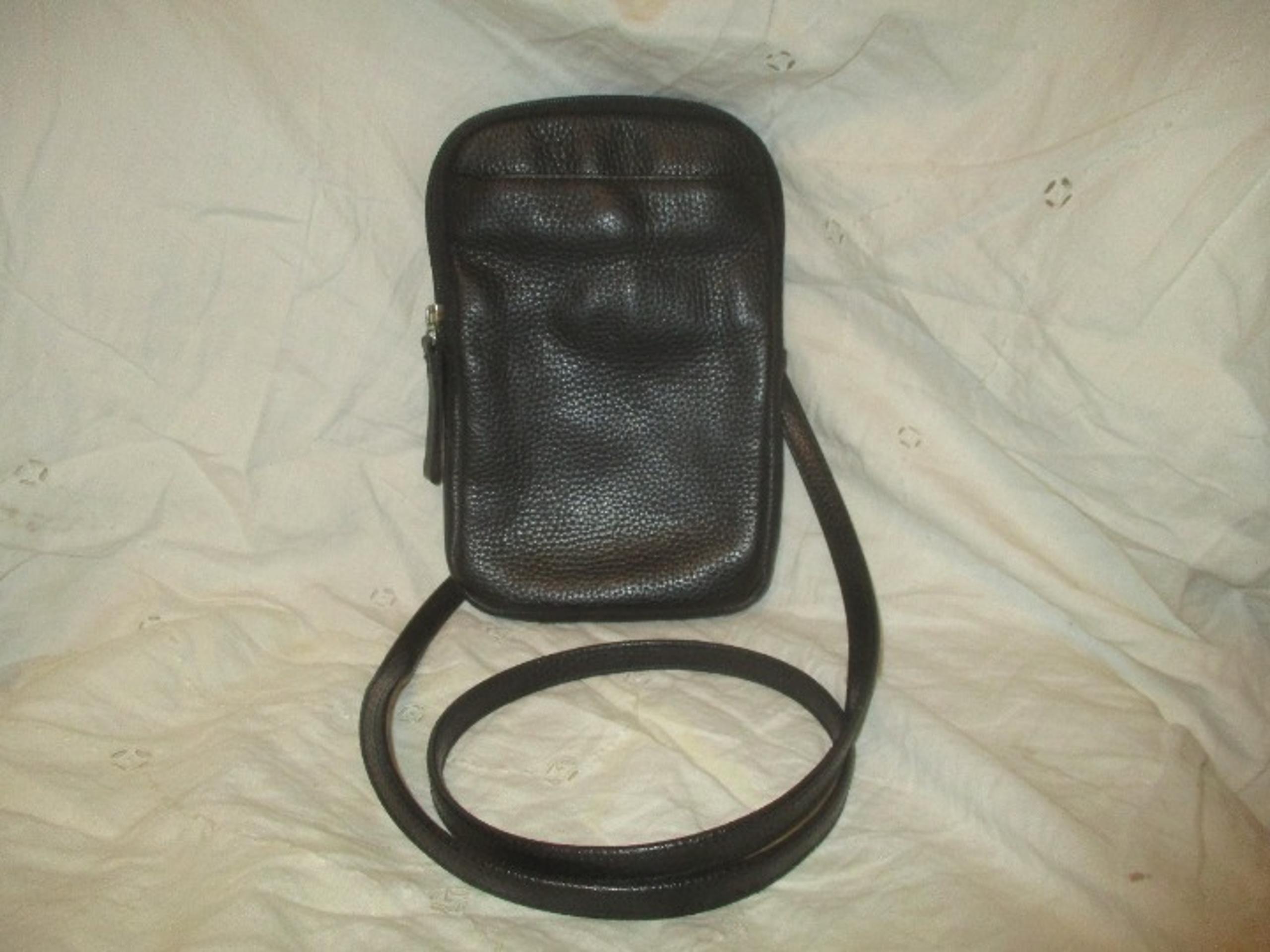 Coldwater Creek vintage pebbled leather small crossbody/shoulder bag