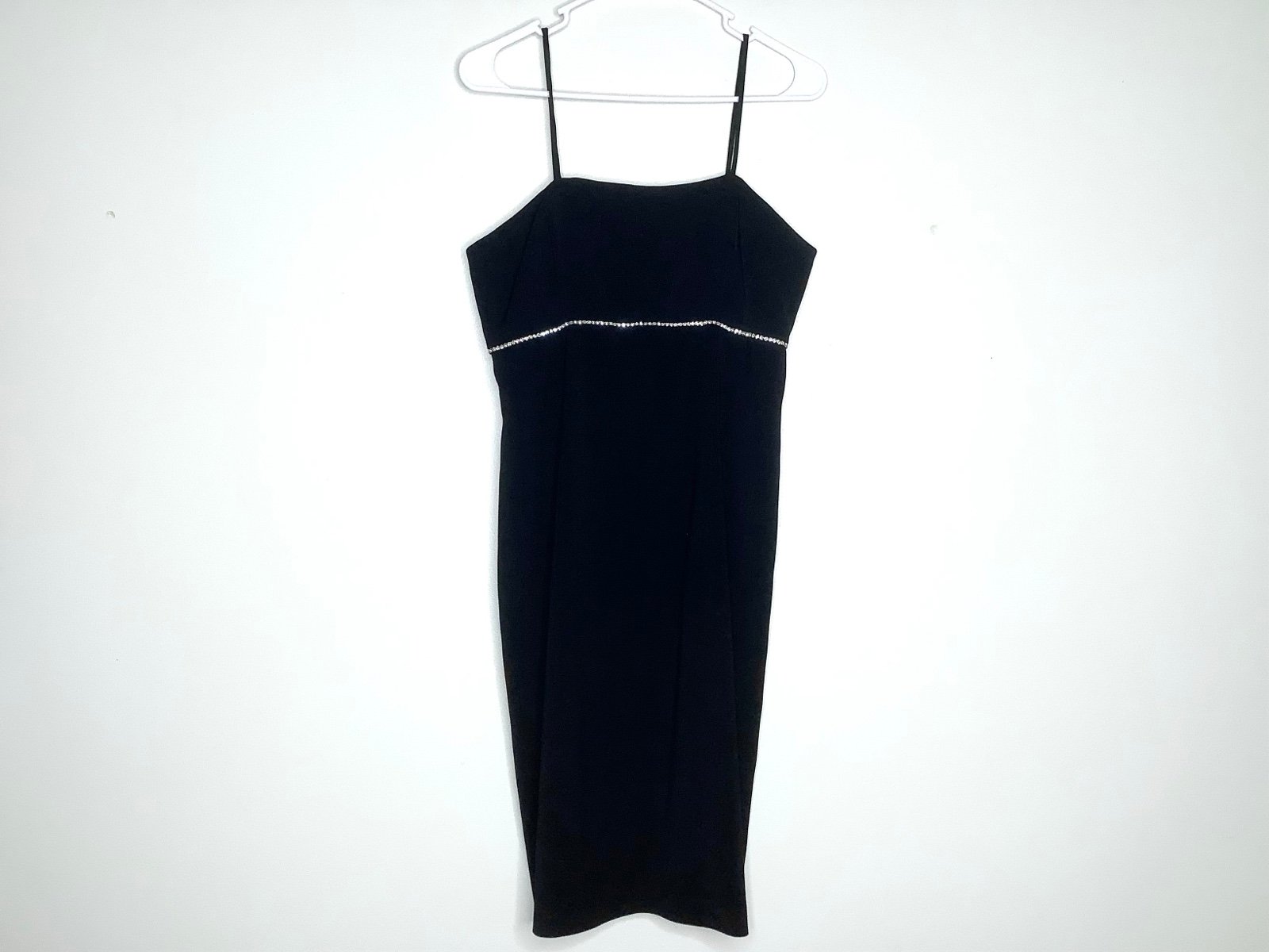Vintage Faviana Black Elegant Formal Dress Size 9/10