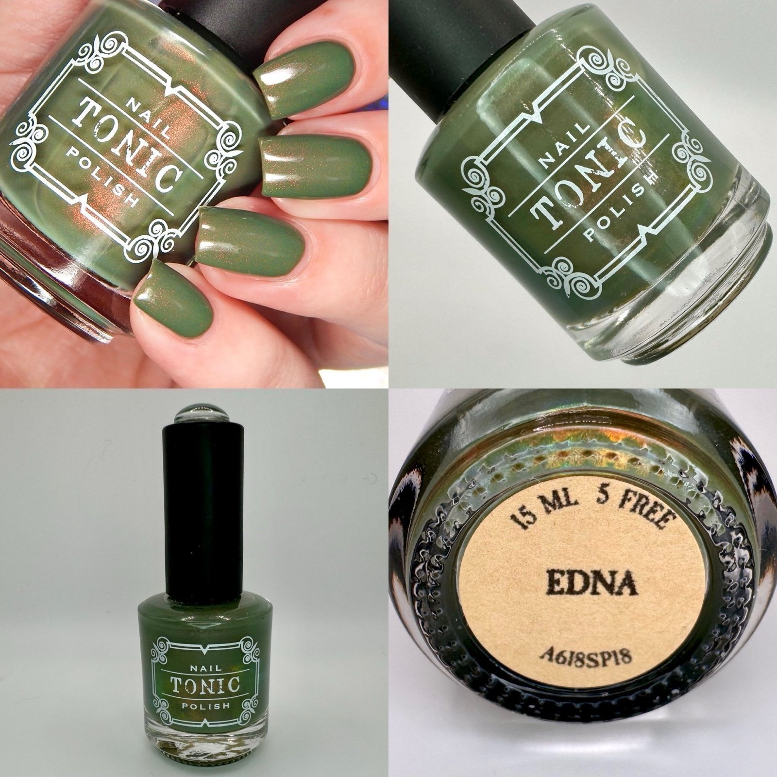 OGUP Original Unicorn Pee Tonic Indie Nail Polish Edna RARE