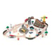 KidKraft Bucket Top Construction Wood Train Set with Bulldozer, Crane