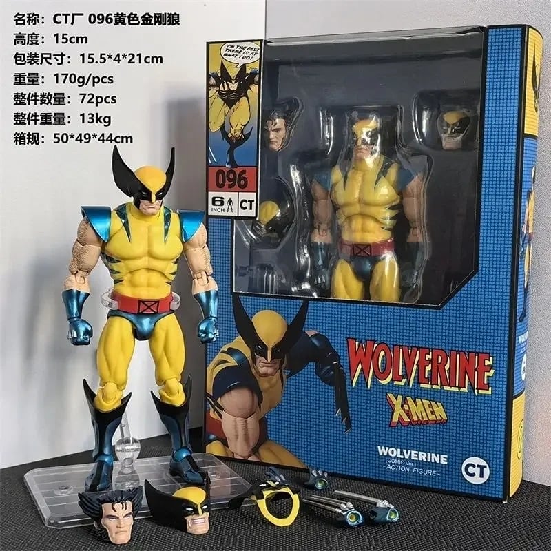 Ct Toys Wolverine Action Figure Deadpool Mafex 096 Figure Mafex138 X-Men Comic