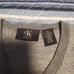 Calvin Klein Men's Sz S/M Italian Wool Blend V Neck Lightweight Sweater