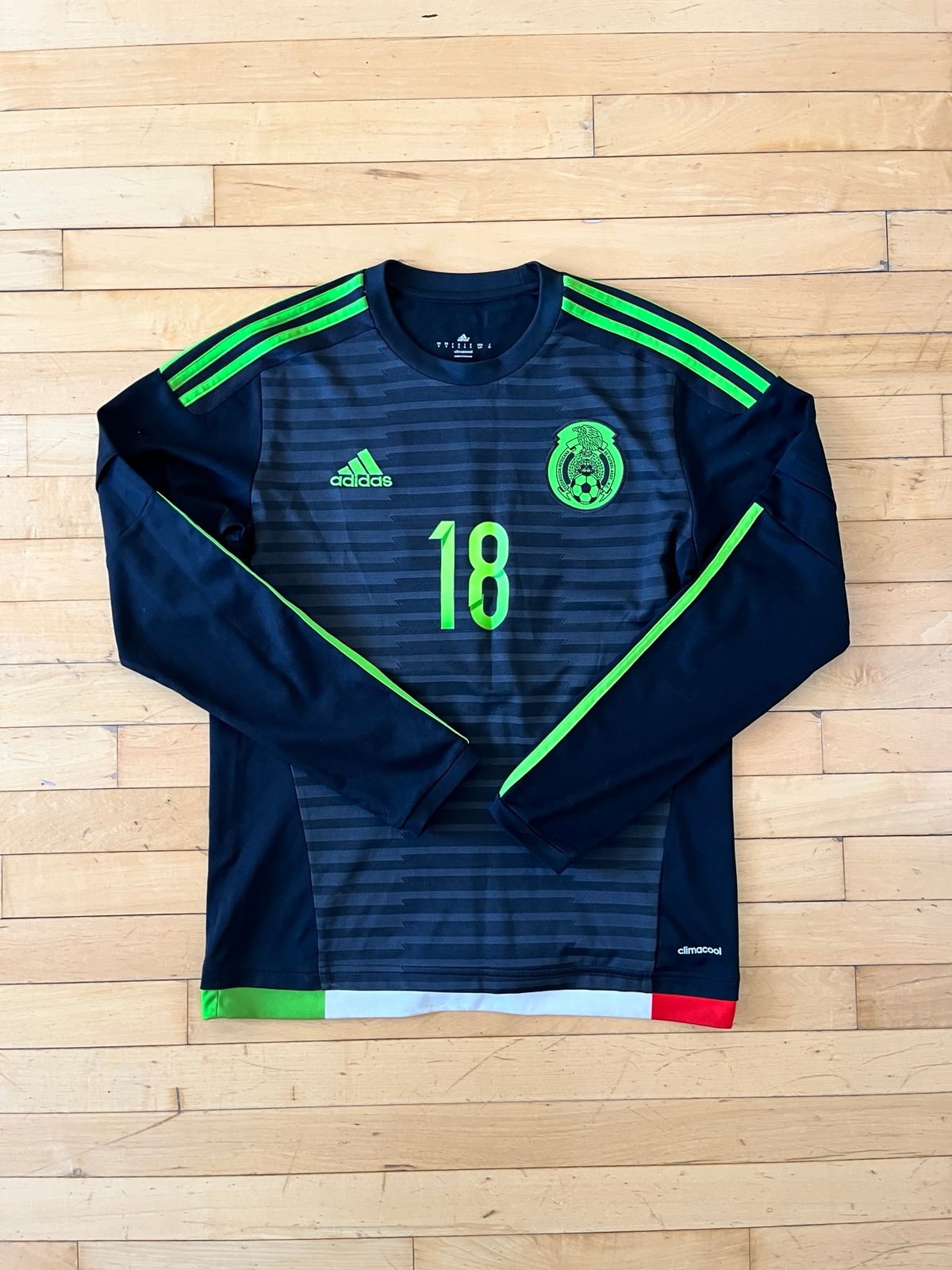 Mexico Jersey 2015 Long Sleeve Size S