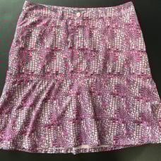 Daily sports mesh skort