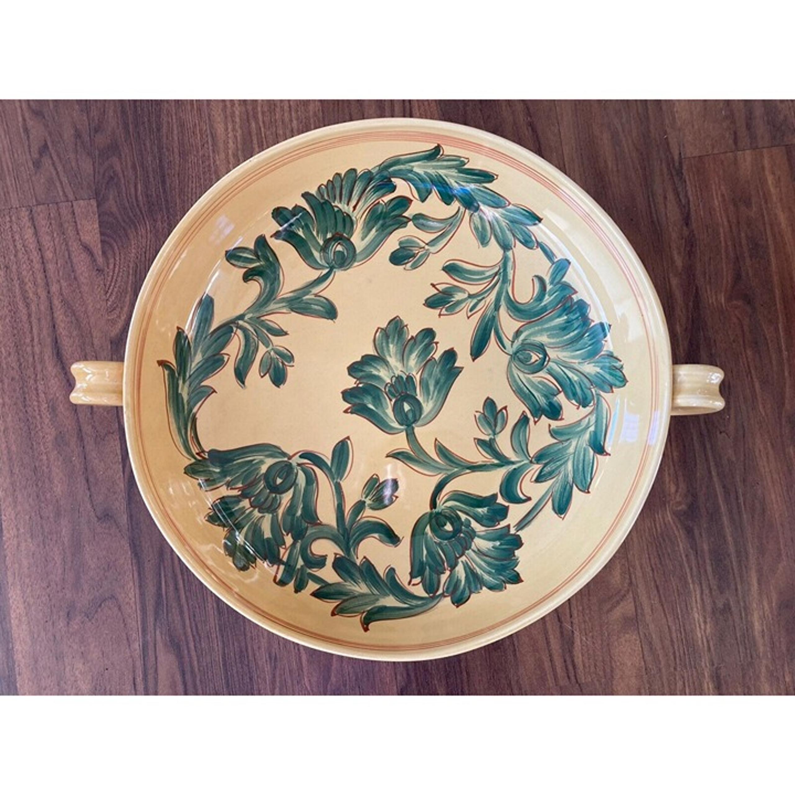 Williams-Sonoma Cariofi 16” Pasta Serving Bowl Retired 2012 Italy