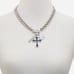 True Religion Charmy Enamel Crystal Chain Necklace