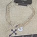 True Religion Charmy Enamel Crystal Chain Necklace