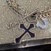 True Religion Charmy Enamel Crystal Chain Necklace