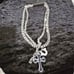 True Religion Charmy Enamel Crystal Chain Necklace