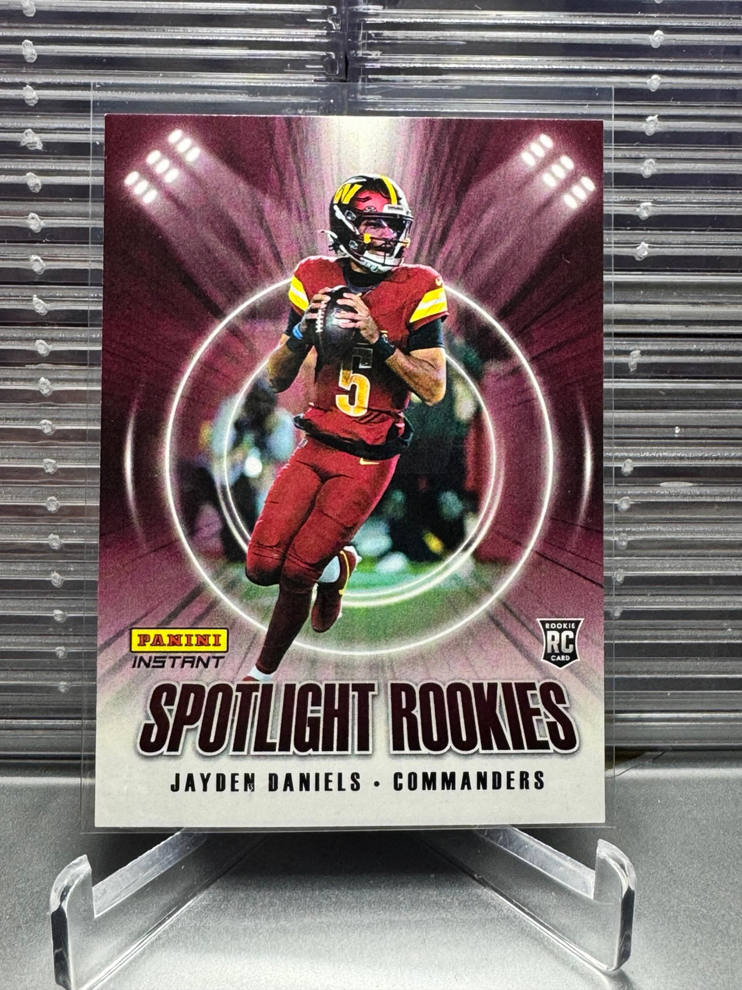 Jayden Daniels 2024-25 Panini Instant Football Spotlight Rookies /1426 RC