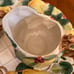 Vintage 1991 Fitz And Floyd Holiday Pear Sugar Creamer And Tray Set