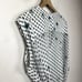 Theyskens Theory Printed Mini Dress Semi-Sheer Back Layered Size L Abstract