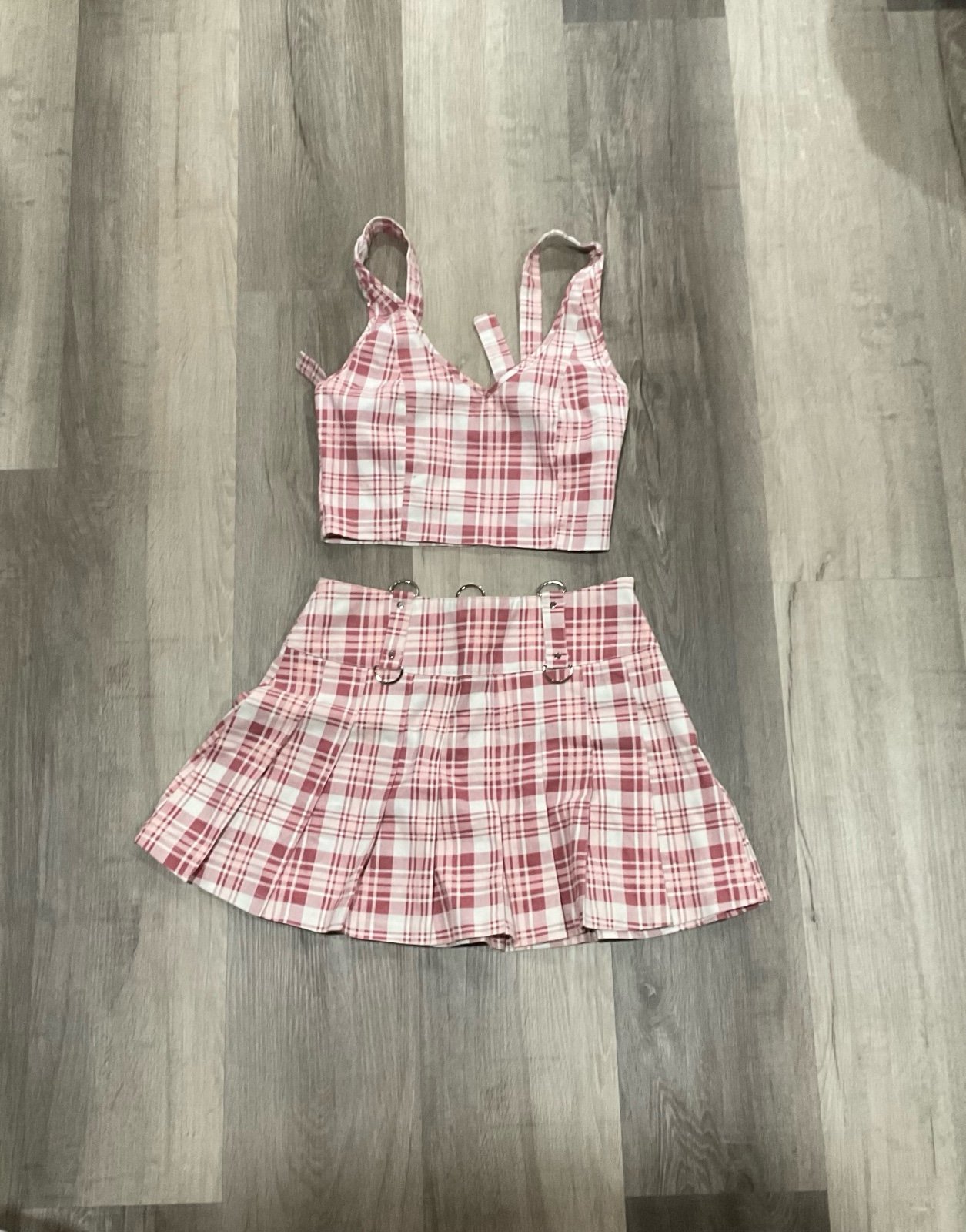 Pleated skirt and top from Tiger Mist