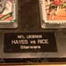 NFL LEGENDS LESTER HAYES vs JERRY RICE Starwars Auto Signed