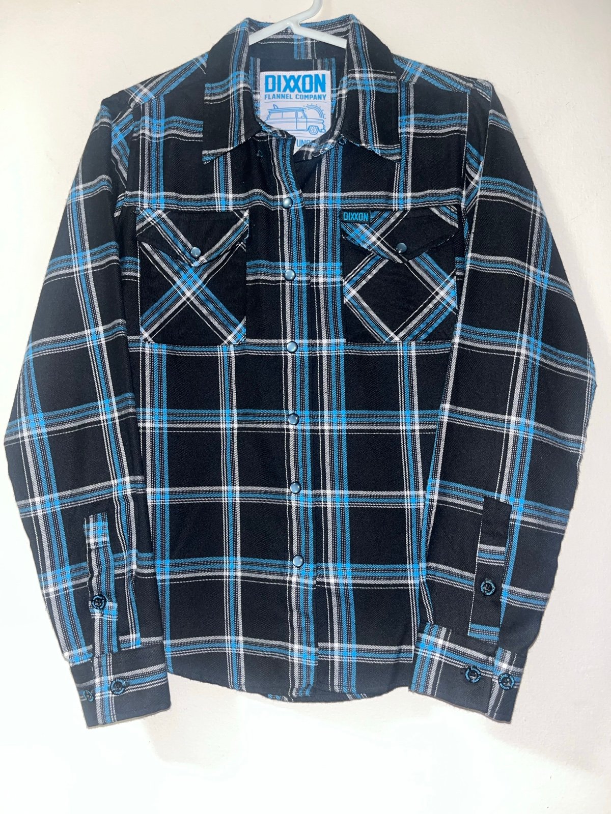 Dixxon PCH “Pacific Coast Highway” Pearl Snap Flannel~Like New~Rare! Women’s S