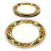 Vintage Limoges France T&V La Cloche Plates White Floral Set of 4 Porcelain 6”