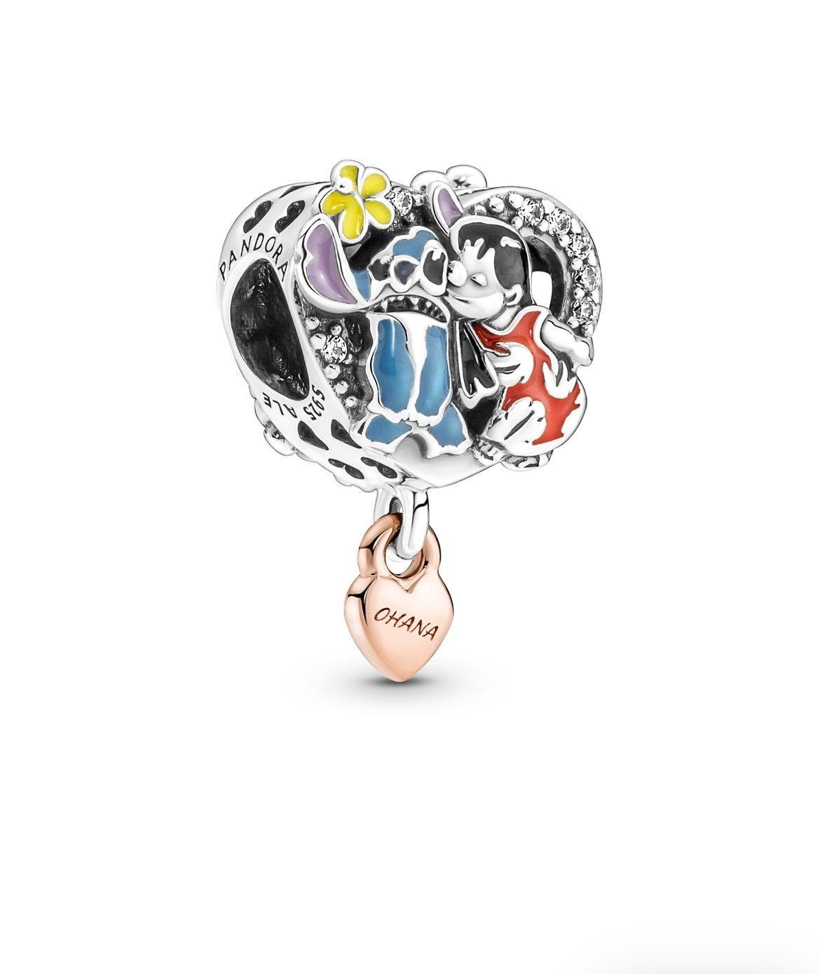Pandora - Disney, Ohana Lilo & Stitch Inspired Charm