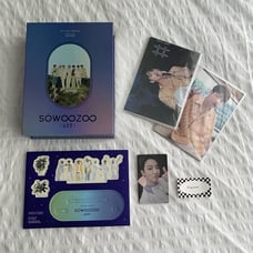 bts sowoozoo dvd + jungkook photocard