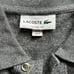 Excellent Condition ☆ LACOSTE Gray Polo Shirt US M