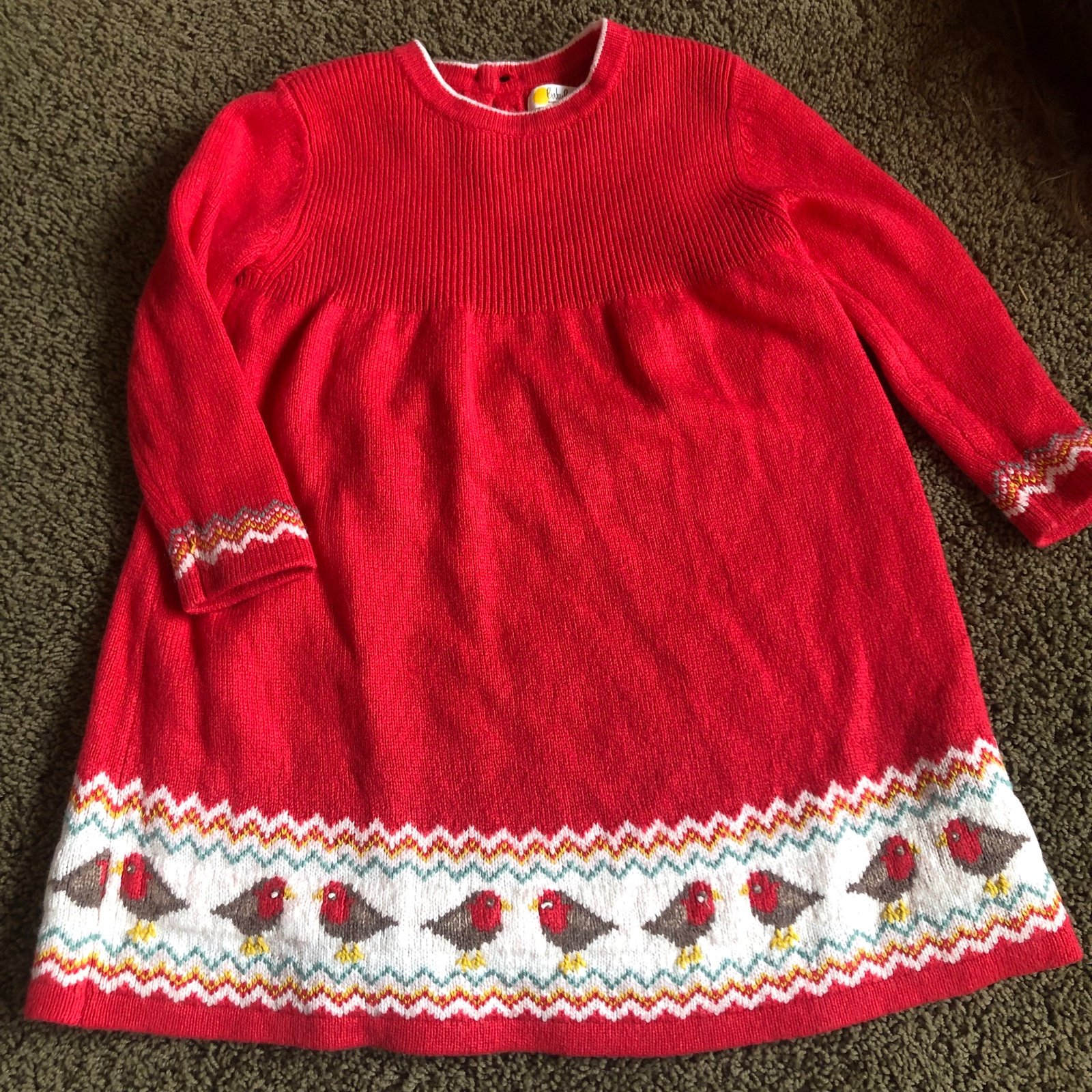 Mini Boden Robin sweater dress