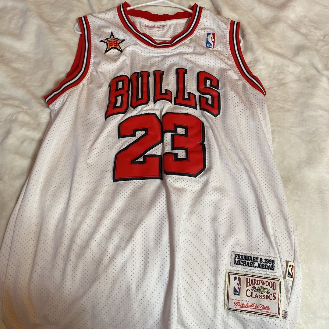 Mitchell & Ness NBA Authentic All Star Game Jersey Bulls 1998 Michael Jordan Sz