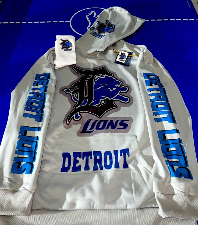 Detroit Lions hoodie set