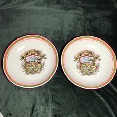 Vintage Pasta Bowl Himark Serving Set Of 2 Le Colline Toscane Tre Ci Italy 8.25