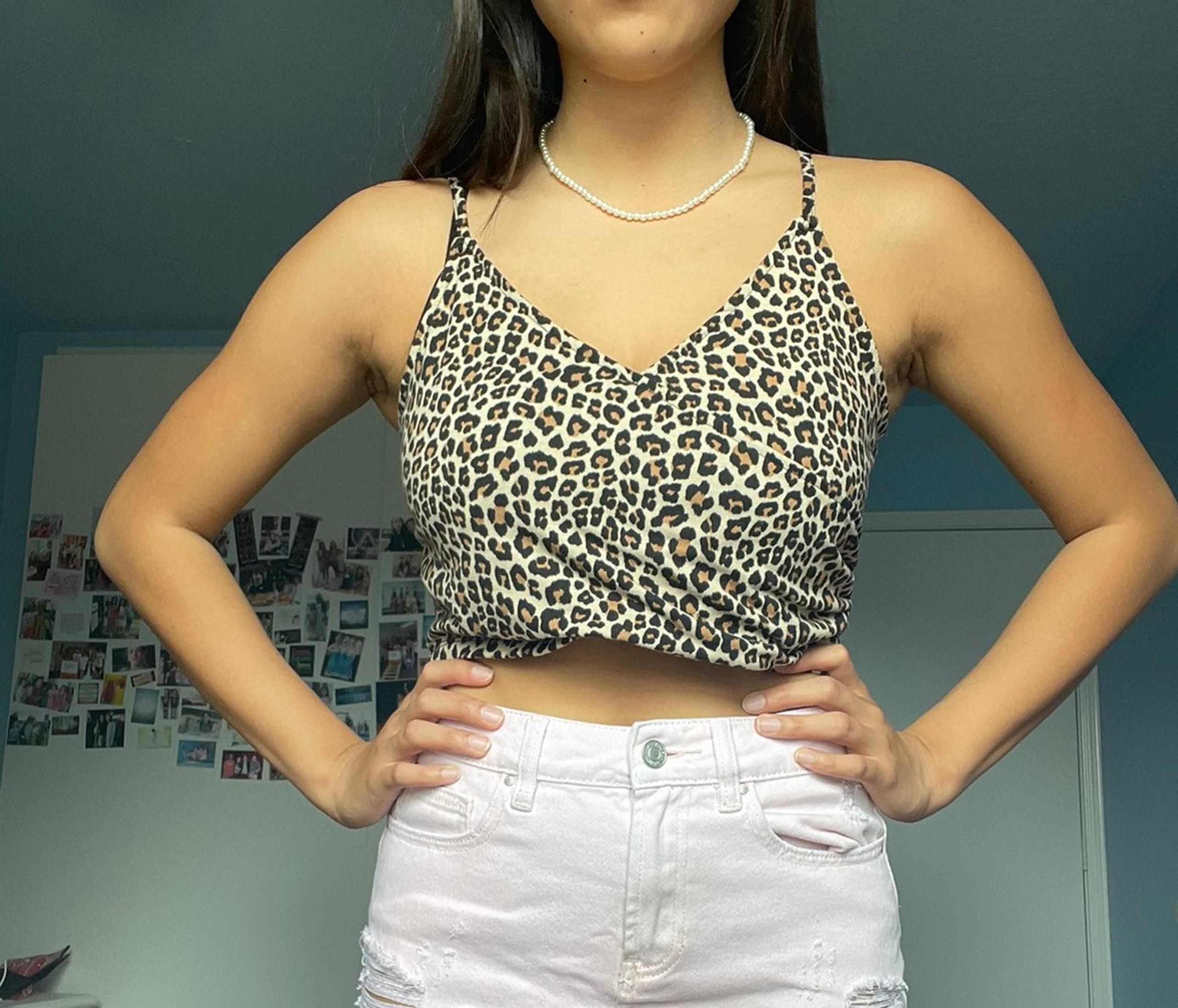 Cheetah Crop Top