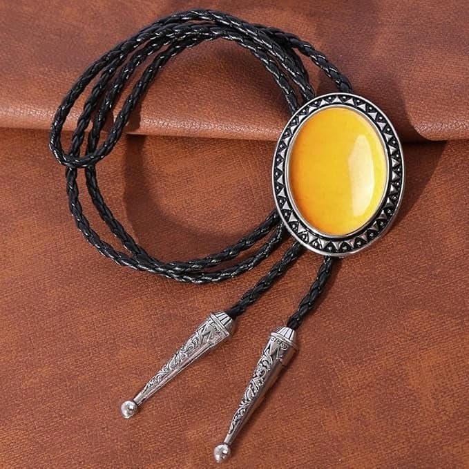 Man's cowboy bolo tie
