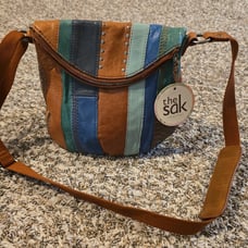 NWT The Sak Multi Color Leather Crossbody Bag