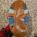 NWT The Sak Multi Color Leather Crossbody Bag