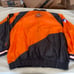 Nwot Baltimore Orioles Pro player Windbreaker Jacket Mens 2xl Orange 90s Vintage