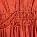 Anthropologie The Somerset Maxi Dress Linen Ties Sleeveless Tiered Orange Small