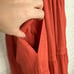 Anthropologie The Somerset Maxi Dress Linen Ties Sleeveless Tiered Orange Small