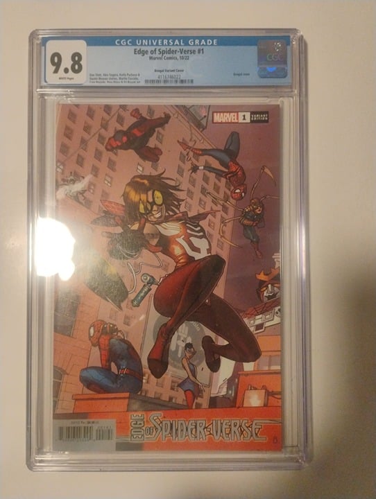 Edge of Spider -Verse #1 CGC 9.8 2022 - Comics