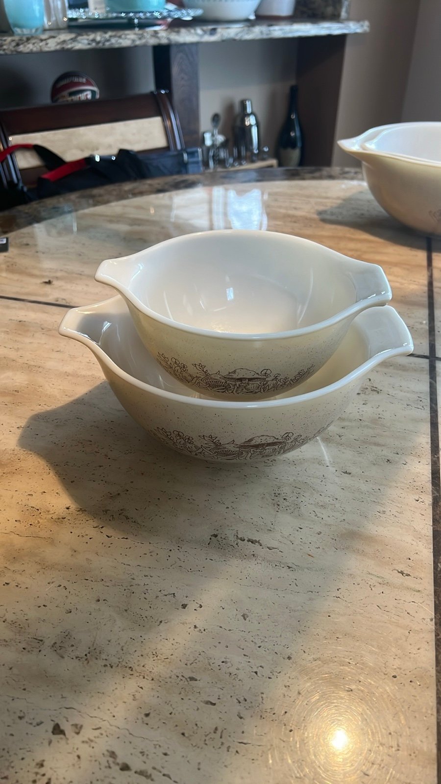 Pyrex vintage forest fancies