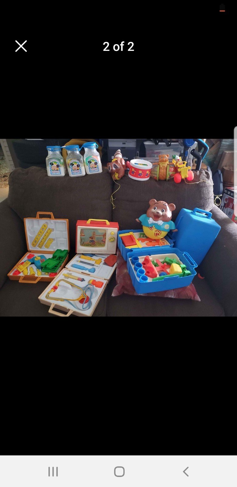 Fisher price toys all complete and in workimg order.