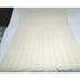 Vtg Handmade Cream Ivory Crochet Afghan Throw Blanket Soft Fringe BOHO 65 x61