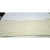 Vtg Handmade Cream Ivory Crochet Afghan Throw Blanket Soft Fringe BOHO 65 x61