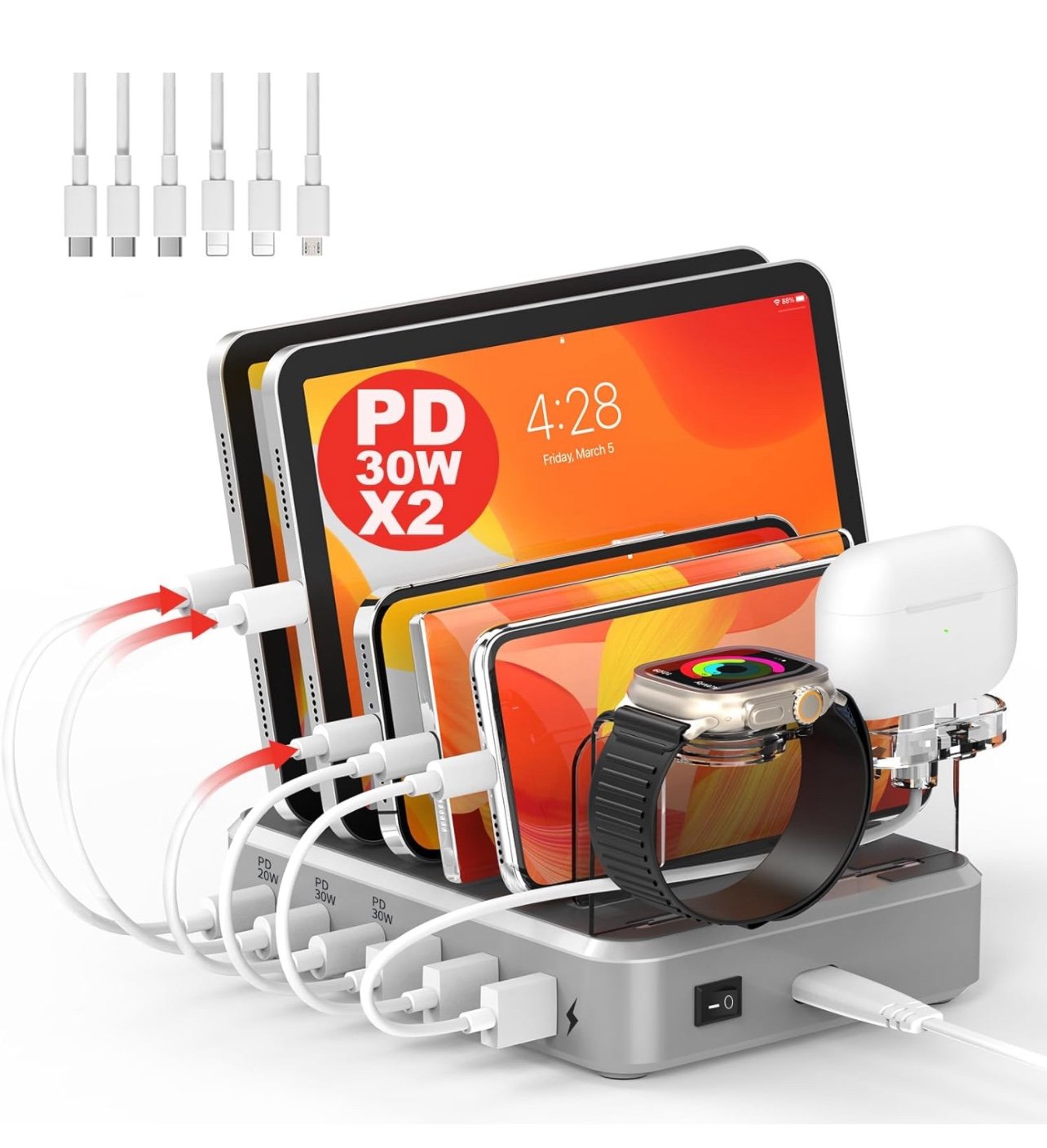 USB C Charging Station