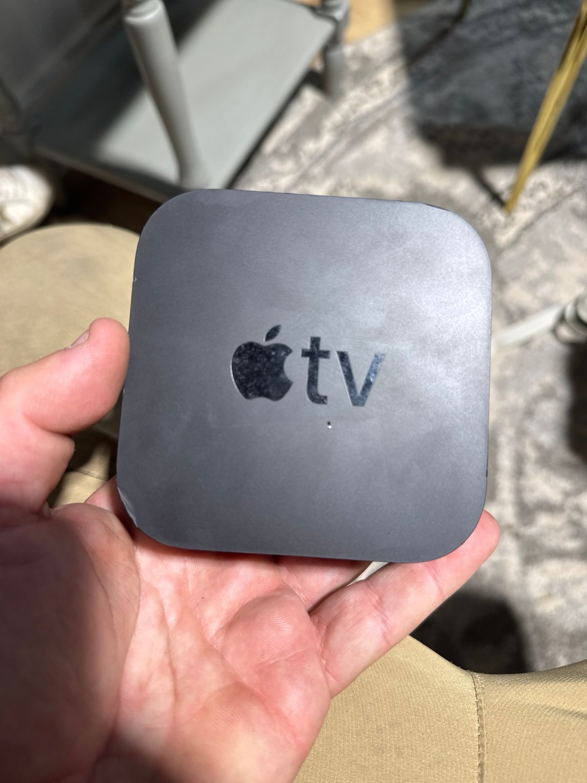 Apple TV 4K 2nd Gen 32GB Media Streamer Black A2169 No Remote No Power Cord!