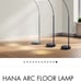 ARCHIOLOGY Hana arc floor lamp